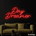 thumbnail image 3 of Craftnamesign Day Dreamer Neon Sign, Quotes LED Sign, Bedroom Decor, 3 of 4