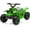 Green, variant on 6V Electric Ride-On ATV Quad, 4-Wheel Low-Speed Vehicle with LED Lights, Music, Rechargeable Battery, 1-2 Hour Playtime, 55 lbs