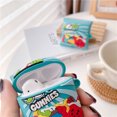 thumbnail image 2 of AirPods Case 3D Cute Fun, GMYLE Silicone Protective Shockproof Earbuds Case Cover Skin Compatible for Apple AirPods 1 / 2 (Sour Candy), 2 of 7