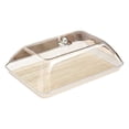 thumbnail image 1 of Siruishop Cake Stand with Clear Dome Food Storage for Restaurants Shop Display Cookies M, 1 of 8
