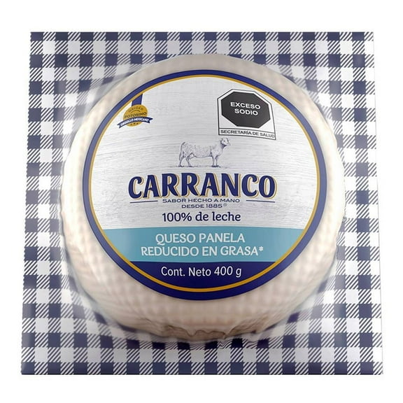 Queso panela Carranco light 400 g