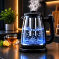 thumbnail image 1 of Electric kettle with detachable tea infuser, 1.8L large capacity, 1 of 5