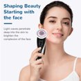thumbnail image 2 of Doxiry Facial Light Therapy Tool, 7 Modes 3-Speed Color Light Massager for Face & Neck,  White, 2 of 6