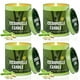 thumbnail image 1 of Citronella Candles C CACALOM, 200 g, paquete de 4 velas en tarro, 50 horas de combustión, 1 of 8