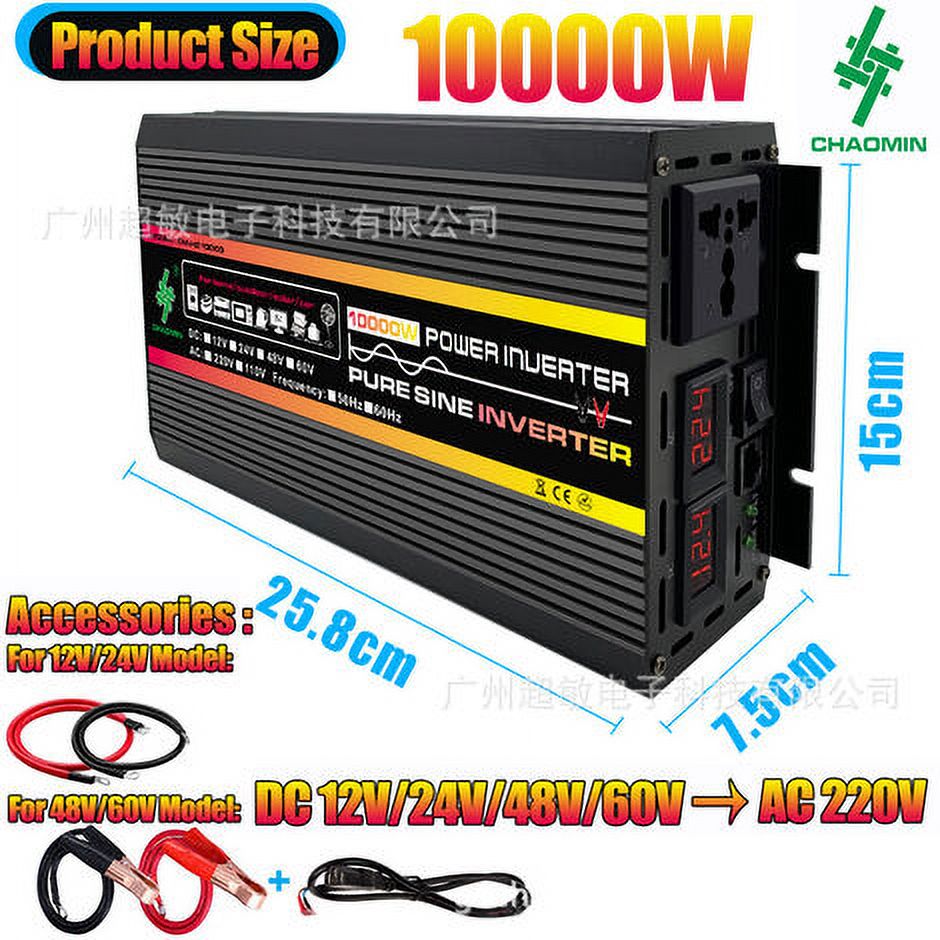 Waver Converter 12v 220v 1500w，Current transformer 12 to 230 waver Cigarette lighter with CA plug