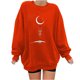 thumbnail image 1 of Sudadera vintage divertida suelta de manga larga con cuello redondo y estampado de calavera para mujer Fridja  bvmnju2920, 1 of 6