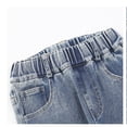 thumbnail image 5 of Ruyang Girl's Butterfly Flared Jeans Y2k Denim Pants Bell Bottom Stretchy Jeans Trousers with Pocket Teens Kids Bootcut Fit Outfits, 5 of 7