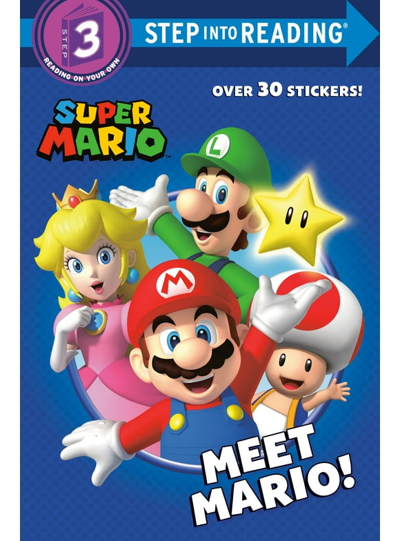 Step into Reading: Super Mario: Meet Mario! (Nintendo) (Paperback)