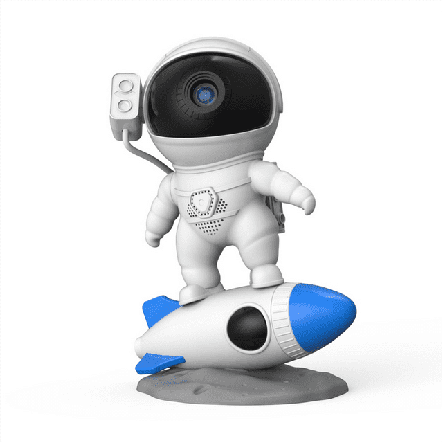 Proyector de Estrellas 4K HD, Luz de Galaxia, Proyector de Galaxia de Astronauta para Dormitorio, Luz , R