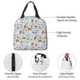 thumbnail image 4 of Honeii Cute Rabbit Hold Carrot Print Lunch Bag Women, Lunch Box Lunch Bag for Women Adult Men, Small Leakproof Cute Lunch Tote Large Capacity Reusable, 4 of 8
