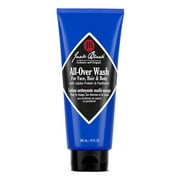 Jack Black All-Over Wash for Face Hair & Body with Wheat Protein & Panthenol 10oz