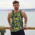 thumbnail image 5 of Rocae Cute Tribal Leopards for Men's Workout Tank Top Men's Running Tank Top Dry Fit Athletic Workout Tank TopsMedium, 5 of 9
