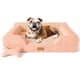 thumbnail image 1 of Cama Ortopédica para Perros CWAWZ con Gel Refrescante 91x69 cm Durazno Rosa, 1 of 9