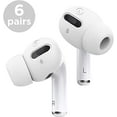 thumbnail image 1 of Elago Earbuds Cover Plus with Integrated Tips Designed for Apple AirPods Pro [6 Pairs: 2 Large + 2 Medium + 2 Small] (White), 1 of 5