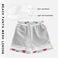 thumbnail image 3 of FORMRS Boys Swim Trunks Quick Dry Mesh Liner Boardshorts Sizes XS-XL, Polka Dot, 3 of 7
