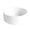 White, variant on Dog Bowl, Ceramic Heavy Weighted Dog Food Water Feeder Dish, Non- Modern Cute Porcelain Pet Bowl for Small Medium Large Dogs
