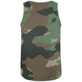 thumbnail image 2 of Jungle Camo All Over Adult Tank Top - Medium, 2 of 2