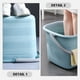 thumbnail image 3 of unbranded Bucket De Plástico Con Asa Estable Para Limpieza Y Almacenaje En El Hogar, 3 of 8