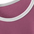 thumbnail image 5 of XuJwPNcy Pajamas Top for Women Sleep T-Shirt Crew Neck Short Sleeve Sleepwear Soft Pjs Tshirts Loose Comfy Lounge Shirt, 5 of 6