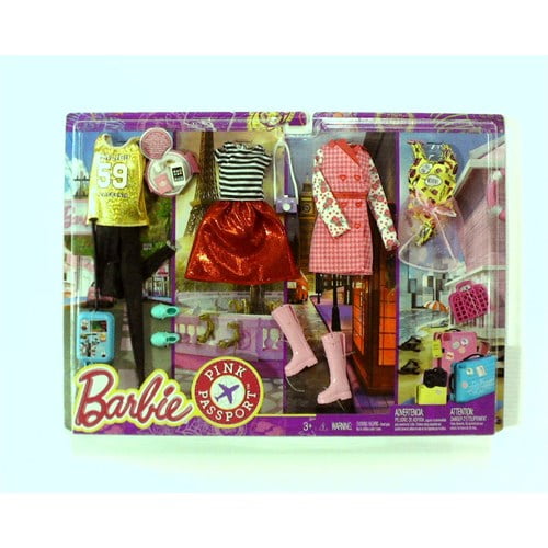 walmart barbie pink passport