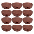 thumbnail image 3 of Tuning Button, Plastic + Metal Long Service Life  Texture Tuner Machine Head Buttons Sturdy  for Folk Guitars Agate Red,Pearl White,Coffee, 3 of 7