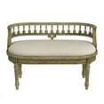 thumbnail image 2 of Hathaway Upholstered Bench - Antique Beige, 2 of 7