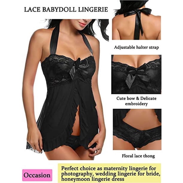 Lingerie for Women Lace Babydoll Maternity Lingerie Sexy Pregnant Plus Size  Chem - Walmart.ca