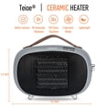 thumbnail image 2 of Calefactor mini Teioe 800 W PTC cerámico, 3 modos, 2 of 7