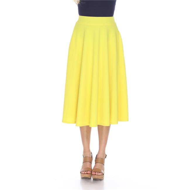 Mark 709-08-M Women Flared Midi Skirt 