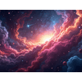 thumbnail image 4 of LUUFILx Space Galaxy Astronaut Backdrop Banner for Outer Space Party Decorations and Sci Fi Theme Background Photography Props Kids Birthday Celebration, 4 of 8