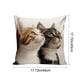 thumbnail image 3 of Juego de almohadas con estampado de animales bonitos para dormitorio, sala de estar, sofá, cojín de 45 x 45 cm para decoración de sofá y sala de estar, funda de almohada aterciopelada., 3 of 6