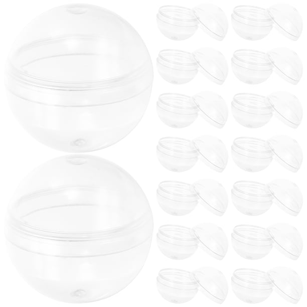 120 Uds cápsulas vacías bola Mini cápsula bola 28mm máquina bola cápsula bola Prop