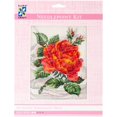 Needleart World Needlepoint Kit 8"X10"Red Rose