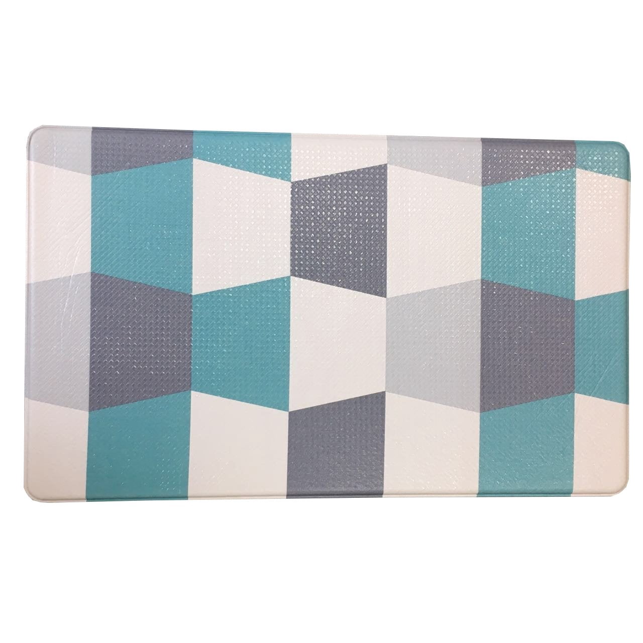 Art3d Kitchen Mat Cushioned Anti Fatigue Rug 18" X 30"，Non Slip，Standing and Comfort Desk/Floor Mats for House, Office, Garage