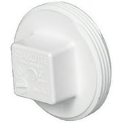 Charlotte Pipe Schedule 40 6 in. MPT PVC Clean-Out Plug