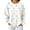 White #004, variant on Women Colorful Polka Dot Crewneck Sweatshirt, Drop Shoulder Long Sleeve Loose Fit Casual Pullover Tops for Fall, S