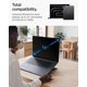 thumbnail image 2 of Soporte para laptop Spigen Slim Fold portátil y plegable, negro, 2 of 7