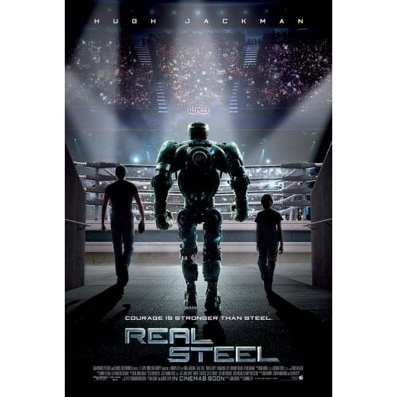 Real Steel Poster 24Inx36In Art Poster 24x36 Unframed, Age: Adults, Rectangle AB Posters