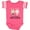 Football Pink and White, variant on Inktastic Twins First Easter Boy Girl Boys or Girls Baby Bodysuit