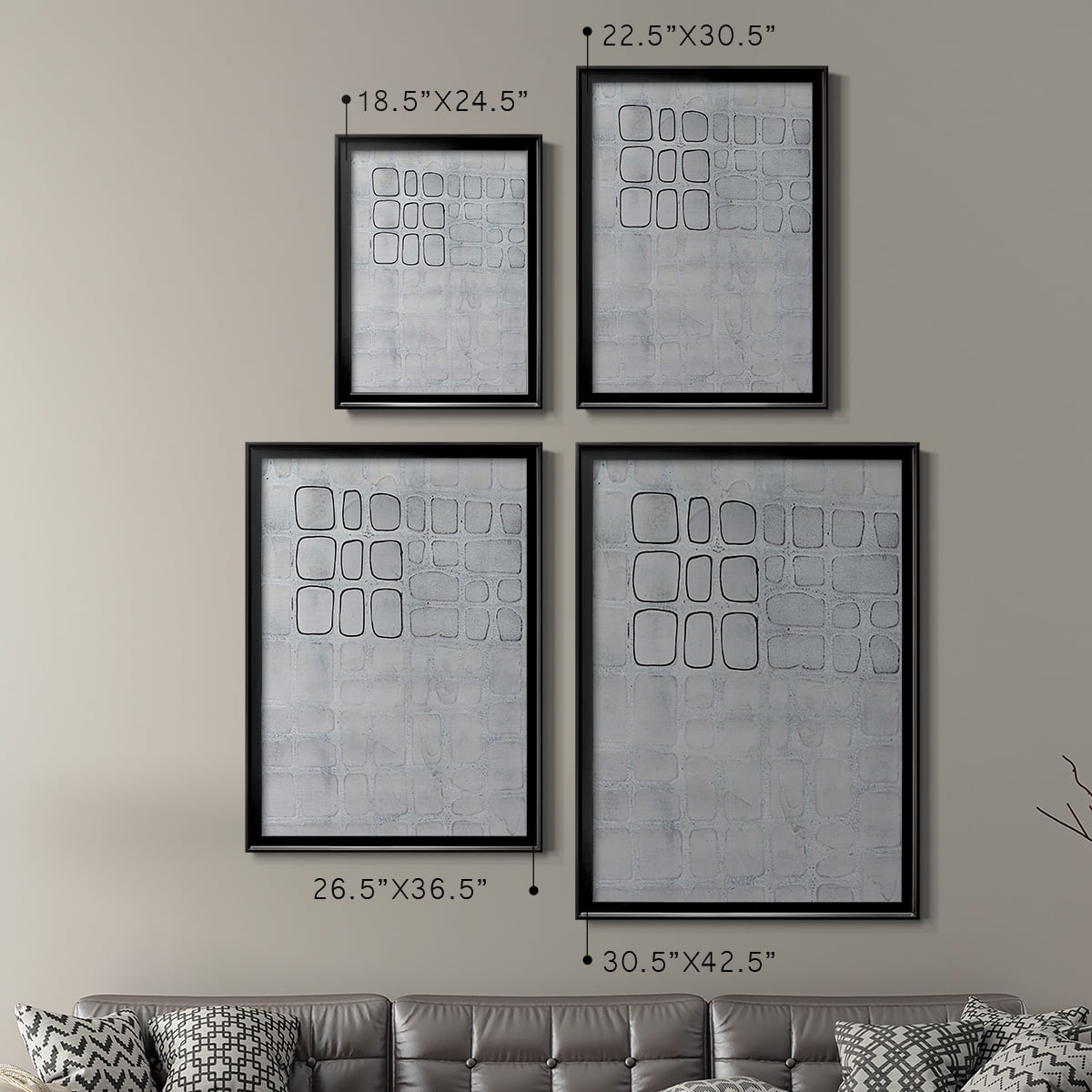Lumen Colour I Premium Framed Print, in Gold, Black, or Silver - Ready to Hang