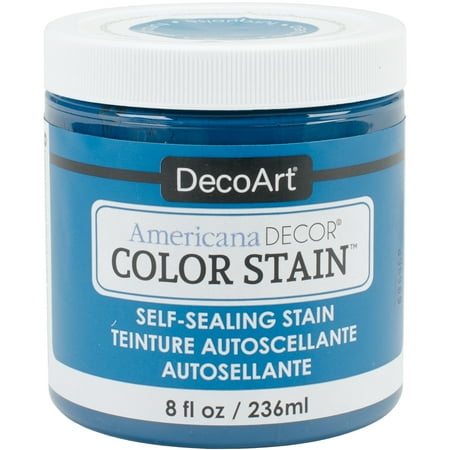 Americana Decor Color Stains 8oz-Turquoise
