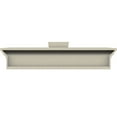 thumbnail image 5 of Ekena Millwork 30" Bottom Width x 33 1/2" Top Width x 6"H x 1"P Traditional Crosshead w/ Flat Keystone, 5 of 24