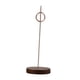 thumbnail image 4 of Porta tarjetas de lugar Porta menús para mesa con base de madera Estante Decoración multiusos Oro rosa, 4 of 9