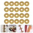 thumbnail image 3 of 20Pcs Loose Leaf Binder Discs Plastic Planner Binding Rings Hollow Expansion Discs, 3 of 9