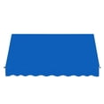 thumbnail image 2 of Awntech 10.375 ft Santa Fe Fixed Awning Acrylic Fabric, Bright Blue, 2 of 2