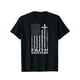 thumbnail image 1 of Camiseta de manga corta con la bandera cristiana de Faith Over Fear para hombre, diseño divertido de algodón, suave, transpirable, cómoda, informal, deportiva, para Halloween y Navidad., 1 of 6
