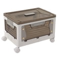 thumbnail image 3 of Caja de almacenamiento plegable apilable Ticfox material PP, 3 of 12