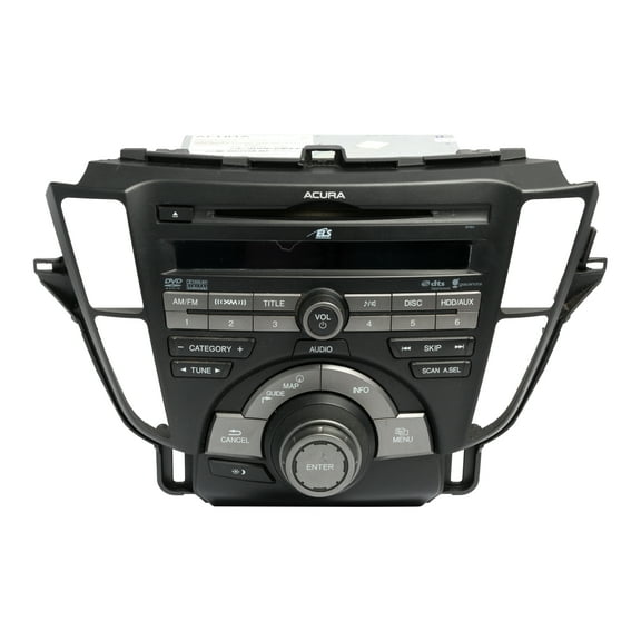 Restored 2009 Acura TL AM FM Radio Sirius XM Single CD MP3 DVD Player 39100-TK4-A100 3PB0 (Refurbished)