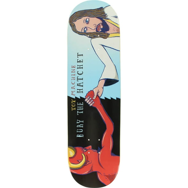 Toy Machine Skateboards Bury the Hatchet Skateboard Deck 8.5" x 32.38