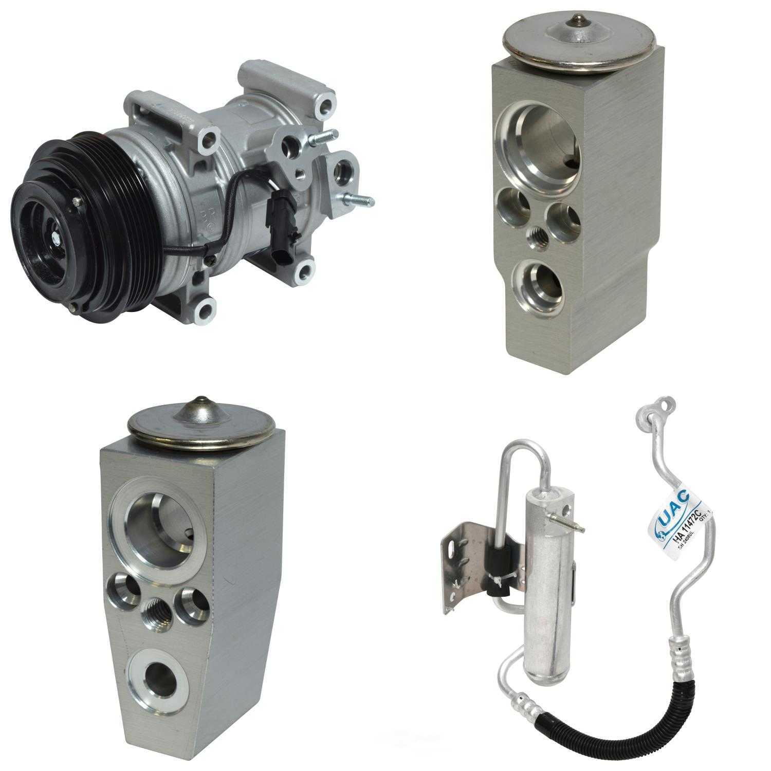 UAC CK 6340 Short Compressor Replacement Kit